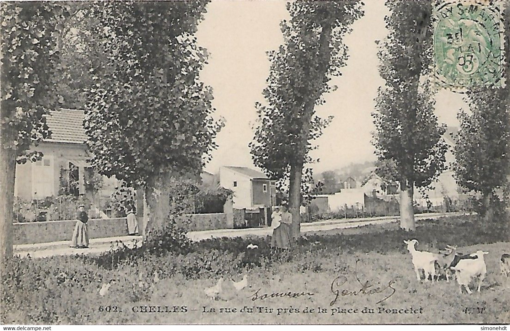 CHELLES  -rue Du Tir - Près De La Place Du Poncelet - Chelles