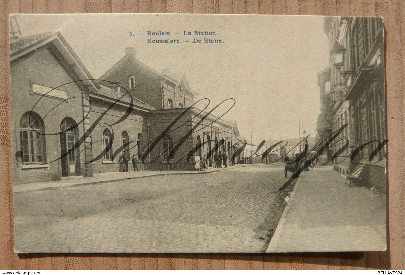 Roeselare Station Statie Roulers Chemin De Fer. N°7-1911 - Roeselare