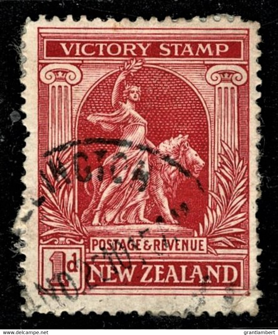 New Zealand 1920 Victory 1d Red Used - Used Stamps