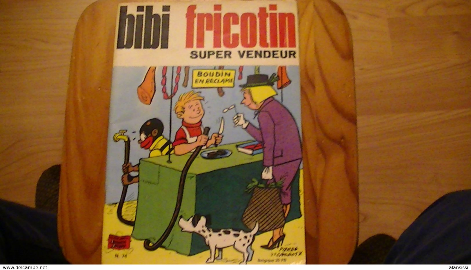 SUPER VENDEUR     BIBI FRICOTIN          N° 74   1972 - Bibi Fricotin