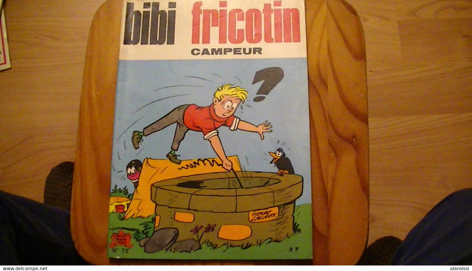 CAMPEUR   BIBI FRICOTIN          N° 72  1971 - Bibi Fricotin