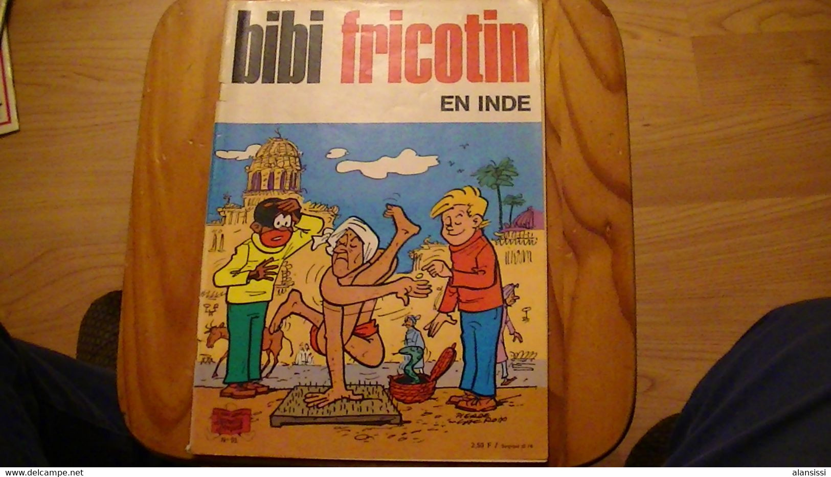 EN INDE   BIBI FRICOTIN          N° 91  1974 - Bibi Fricotin