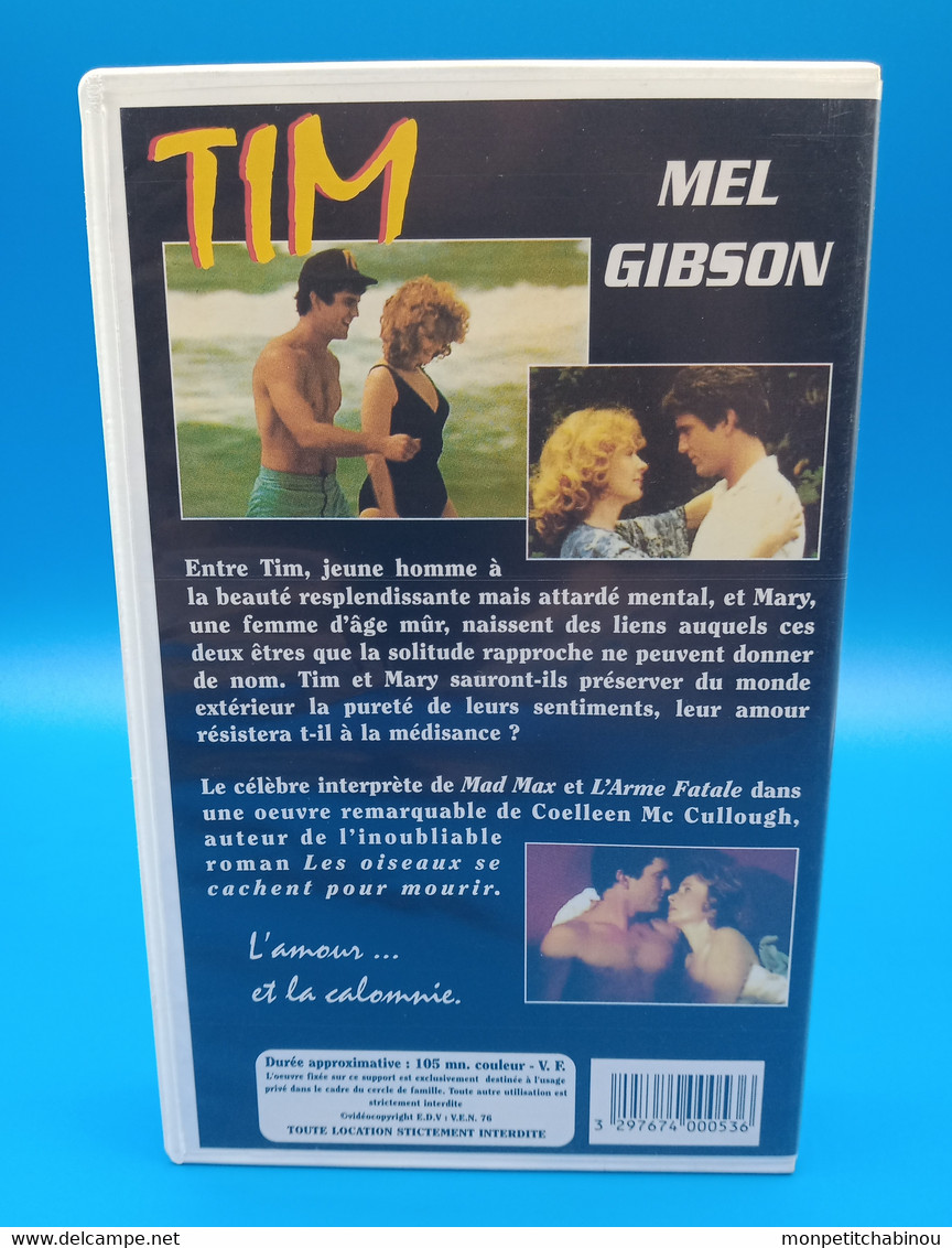 Cassette VHS - Tim (Mel Gibson) (1979) - Drame