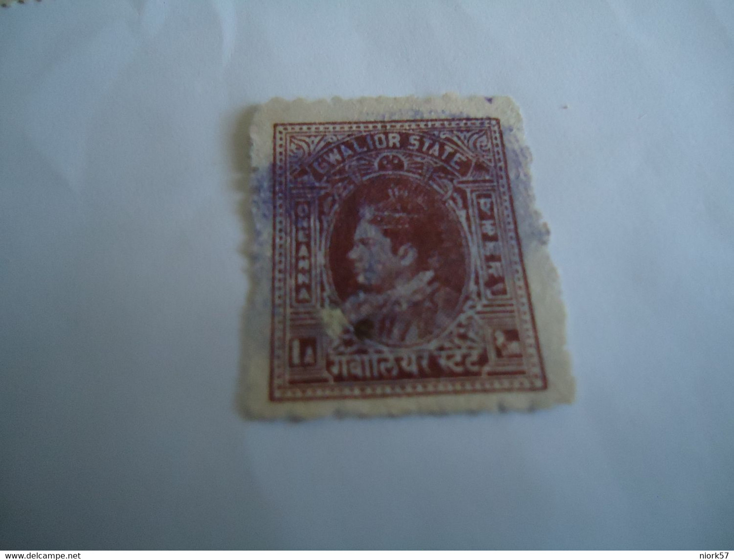 GWALIOR   INDIA    USED STAMPS - Gwalior