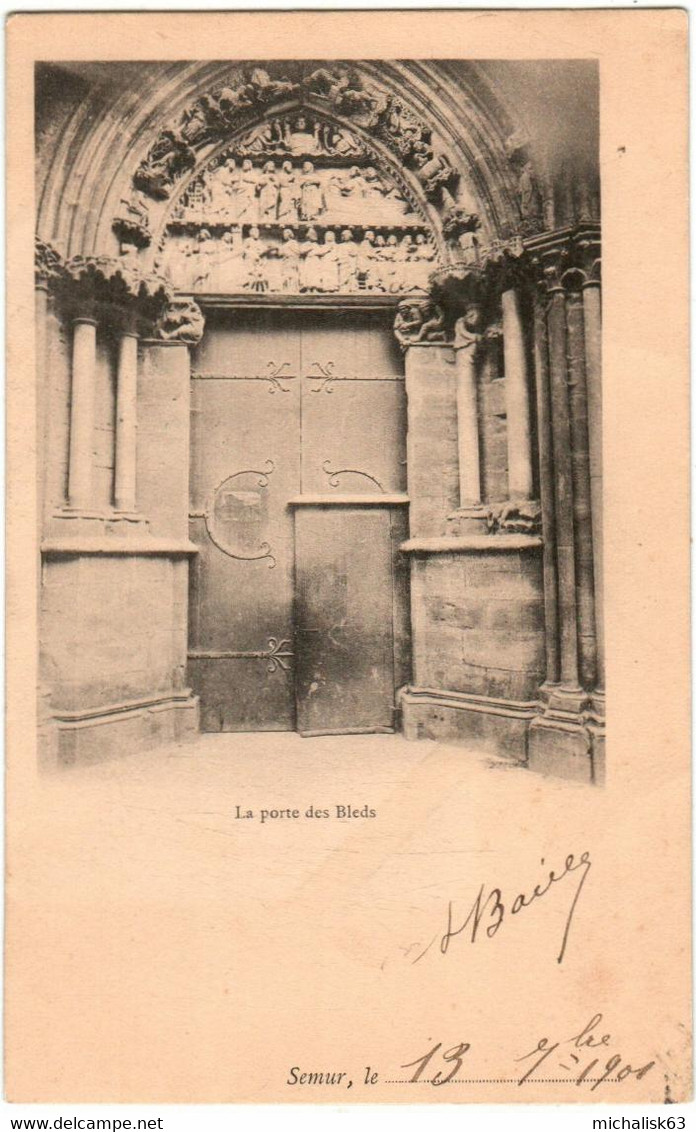 51bom 248 CPA - SEMUR - LA PORTE DES BLEDS - Semur