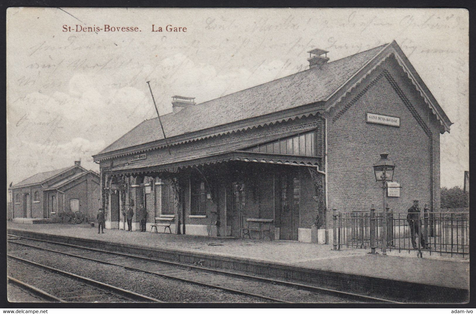 Belgien: St. Denis-Bovesse : La Gare,  La Bruyère, Namur - La Bruyere