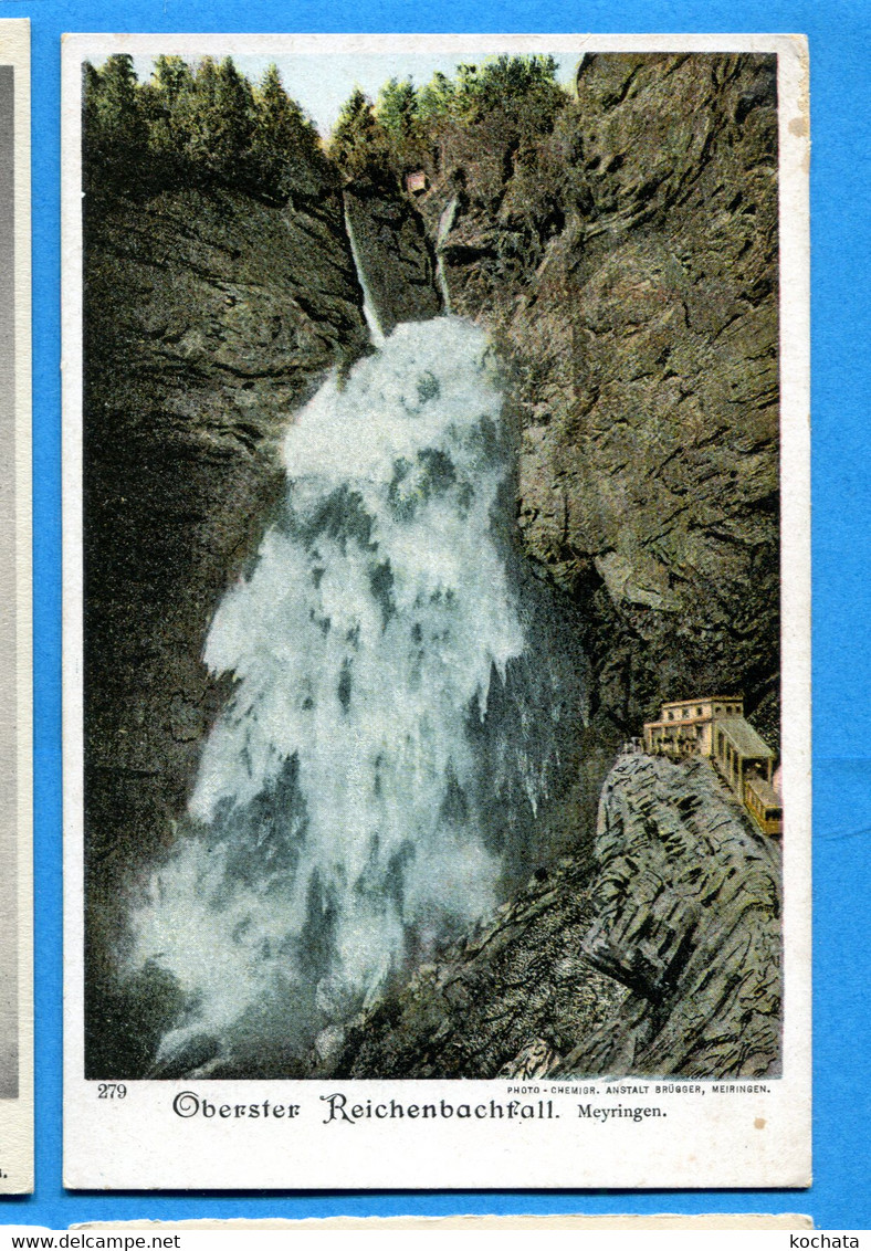 NY903, Meyringen, Obster Reichenbachfall, 279, Précurseur, Non Circulée - Reichenbach Im Kandertal