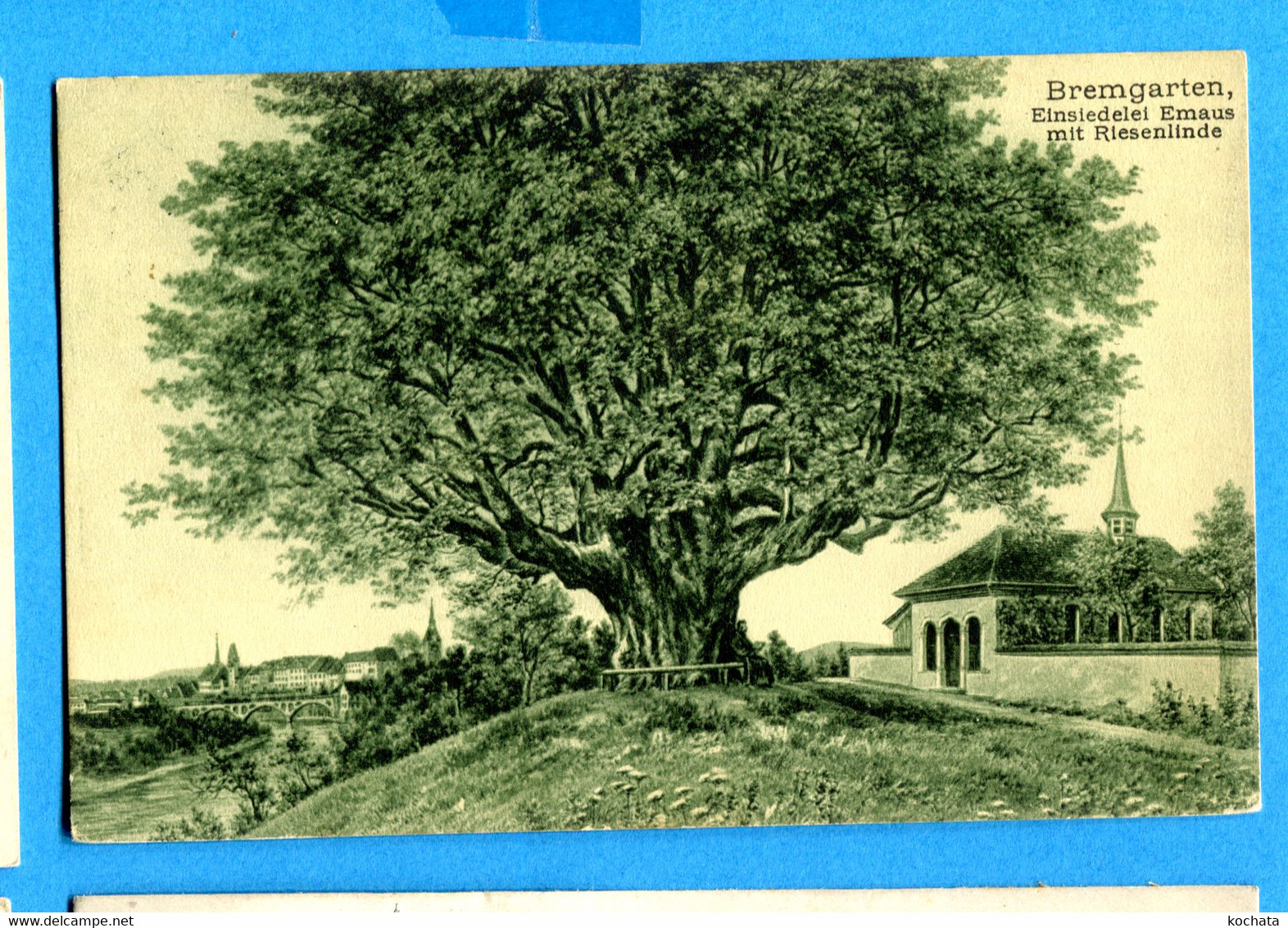 NY905, Bremgarten, Einsiedelei Emaus Mit Riesenlinde,, G. Metz, Circulée 1913 - Bremgarten