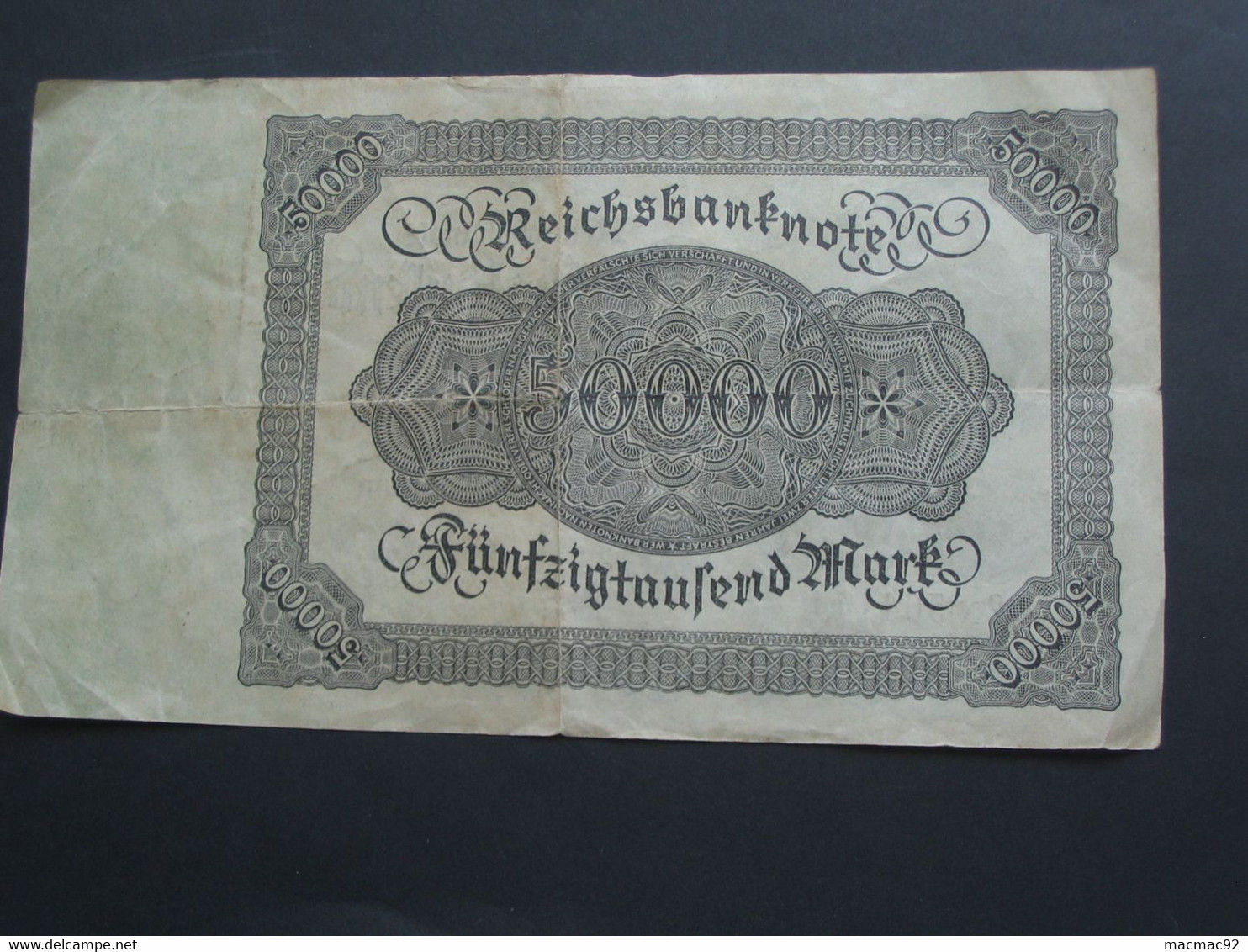 Allemagne -  Germany 50 000 FÜNFZIGTAUSEND - Berlin  1922 - Reichsbanknote  **** EN ACHAT IMMEDIAT **** - 50000 Mark