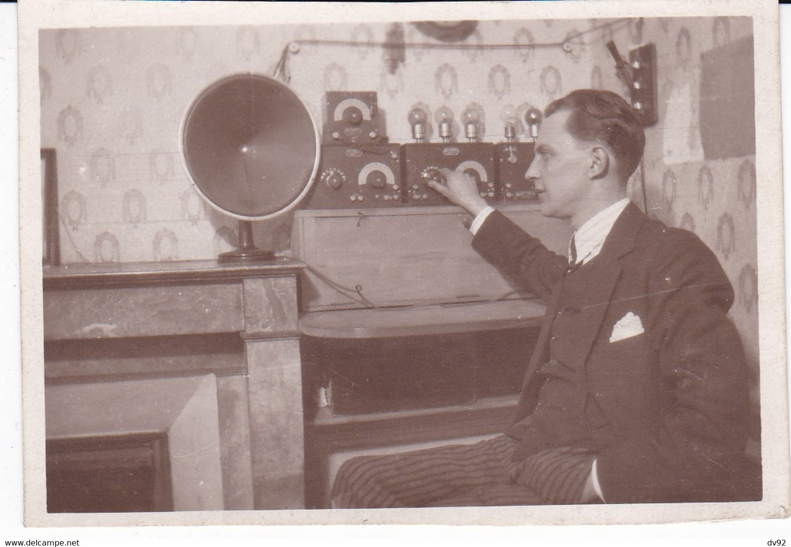 CALVADOS CAEN ROBERT LANGEVIN 70 RUE DES CARMES CHAMBRE DES CARTES - Personnes Identifiées