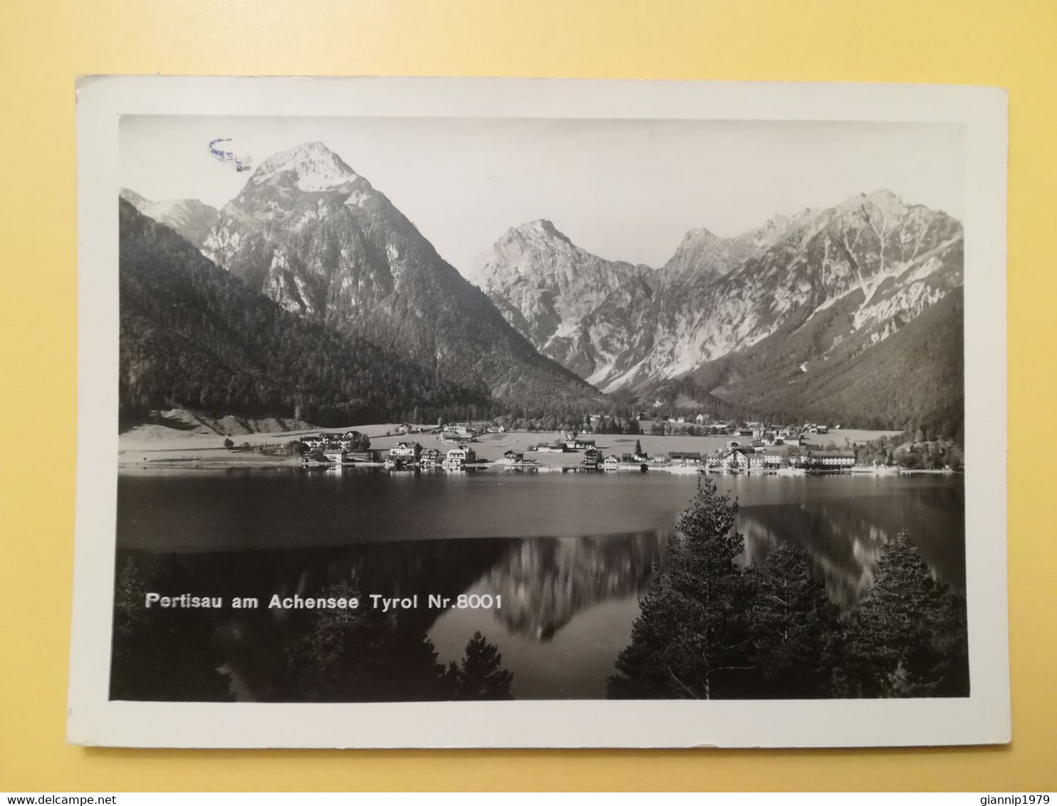 CARTOLINA POSTCARDS AUSTRIA OSTERREICH 1956 PERTISAU AM ACHENSEE BOLLO COSTUMI WOMEN OBLITERE' - Pertisau