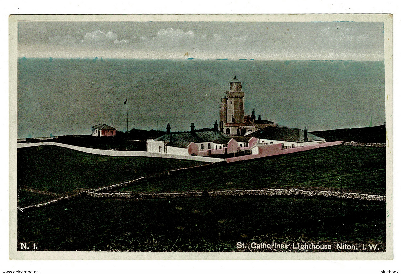 Ref 1500 - Postcard - St Catherine's Lighthouse Niton - Isle Of Wight - Autres & Non Classés