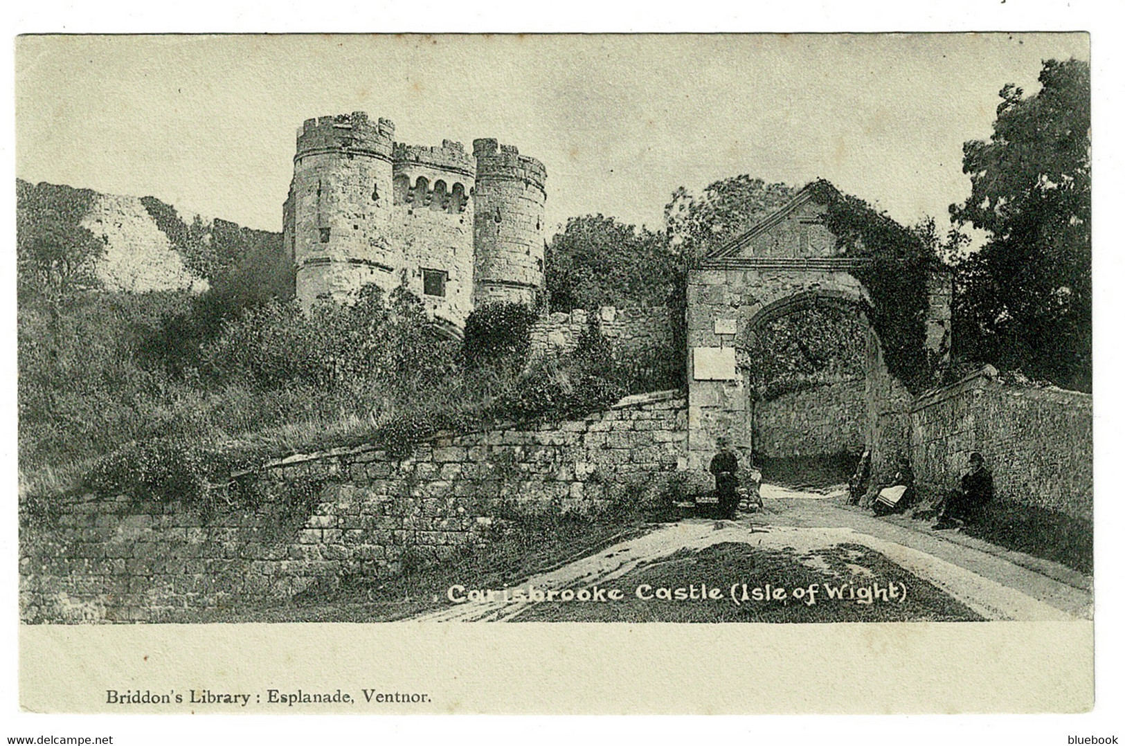 Ref 1500 - Early Frith Postcard - Carisbrooke Castle - Isle Of Wight - Autres & Non Classés