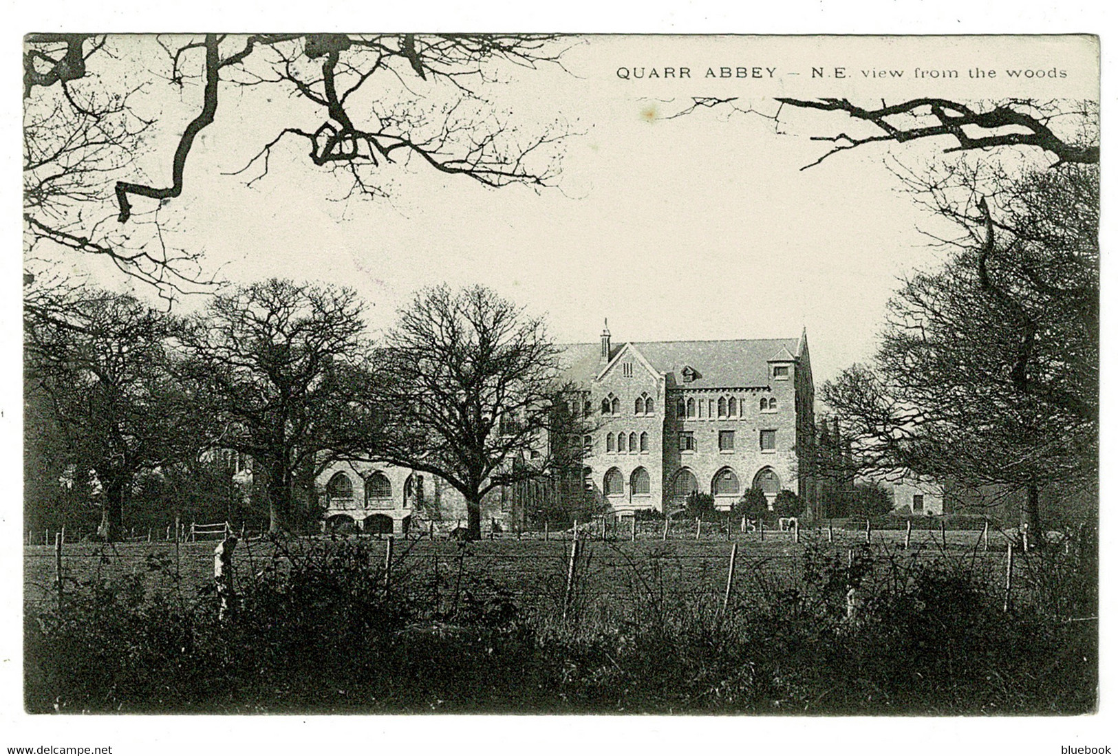 Ref 1500 - 1915 Postcard - Quarr Abbey Fishbourne - Isle Of Wight - Autres & Non Classés