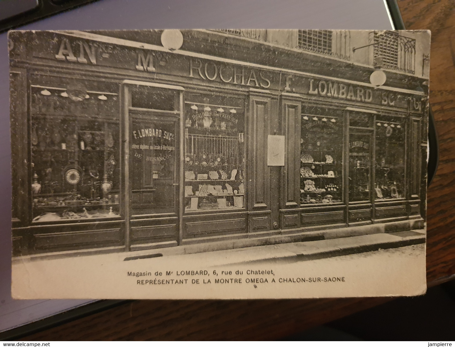 Chalon-sur-Saône - Magasin De Mr Lombard, 6, Rue Du Chatelet, Représentant De La Montre Omega à Chalon-sur-Saône - Chalon Sur Saone