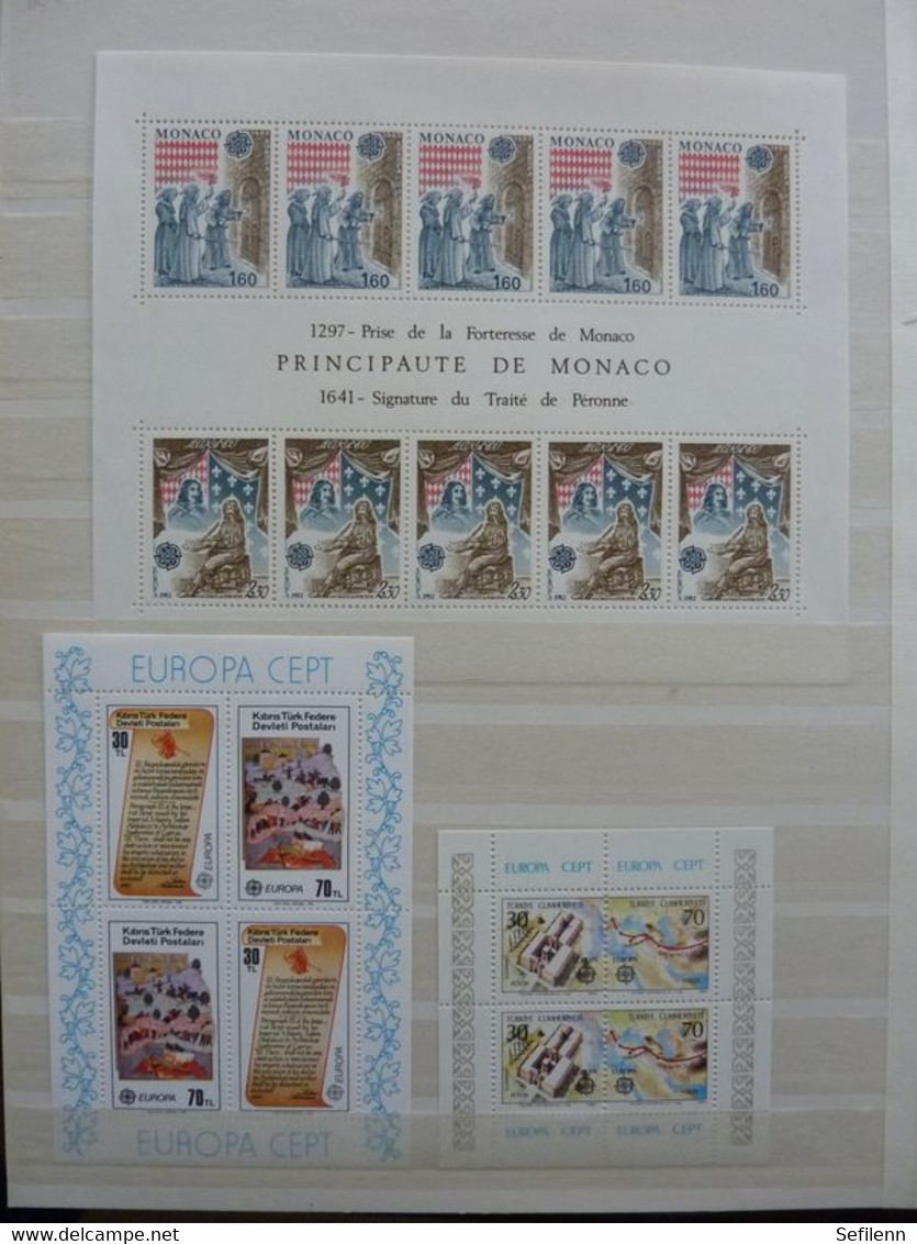 European countries/various countries many stamps in 4 stockbooks...HIGH CATALOGUE VALUE!!