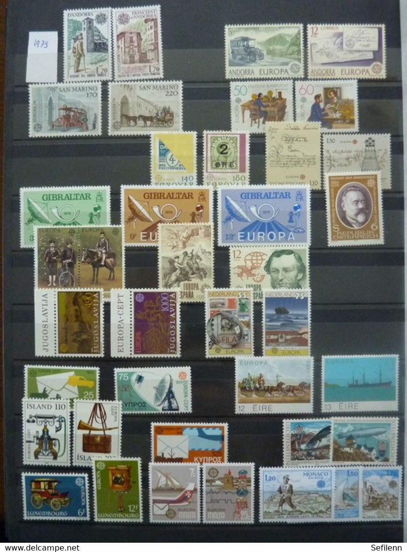 European countries/various countries many stamps in 4 stockbooks...HIGH CATALOGUE VALUE!!