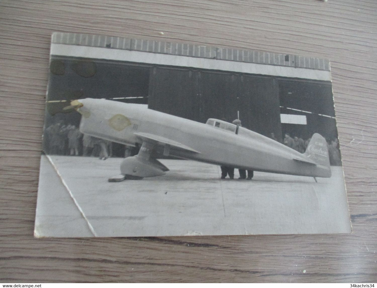 Carte Photo Avion Aviation Airplane Prototype? C366 Caudron - 1919-1938: Between Wars