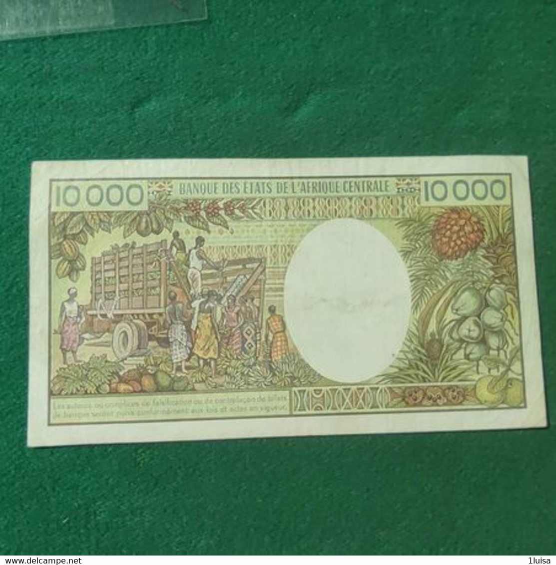 CONGO 10000 FRANCS - République Du Congo (Congo-Brazzaville)