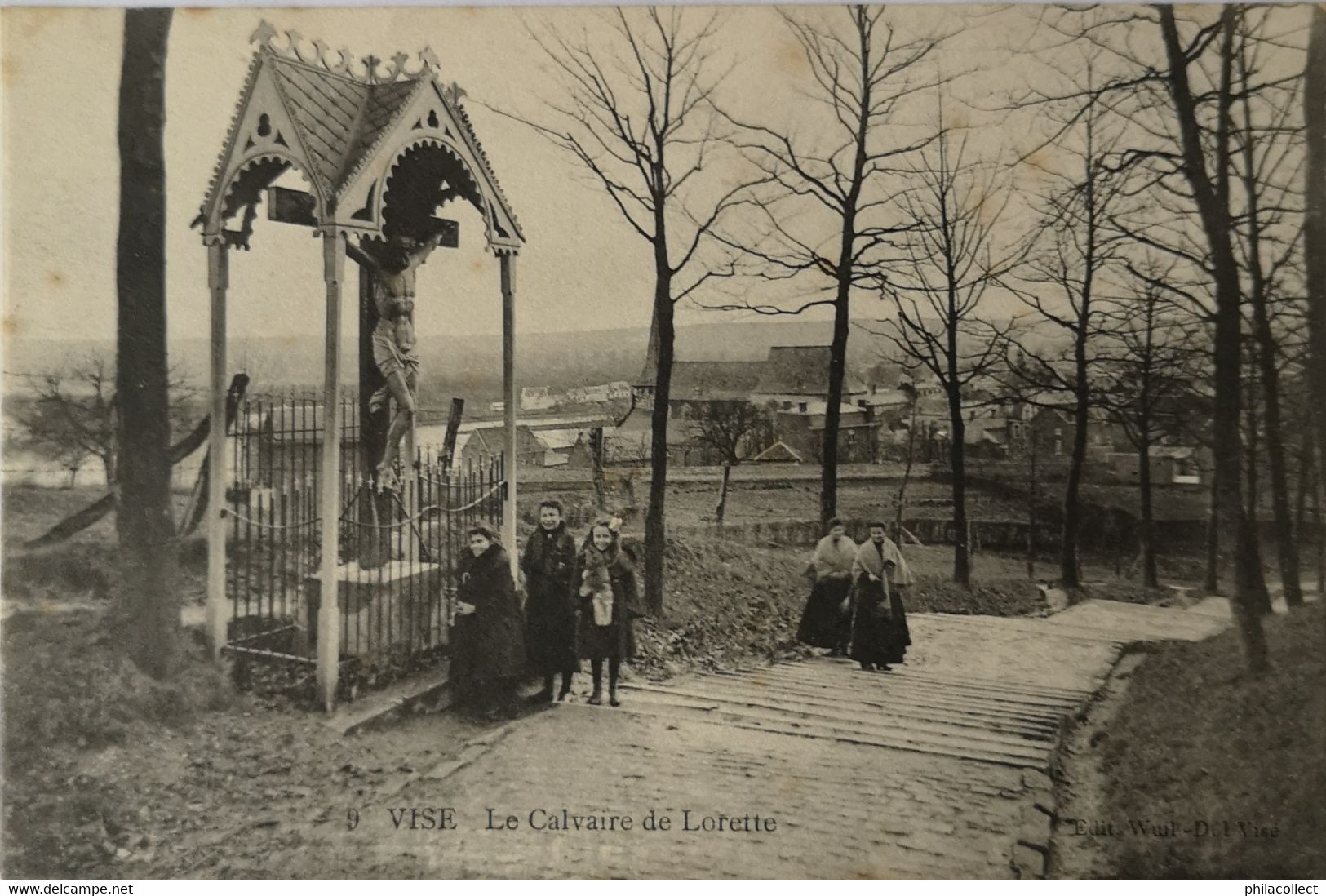 Vise // Le Calvaire De Lorette (animee) Ca 1900 - Wezet