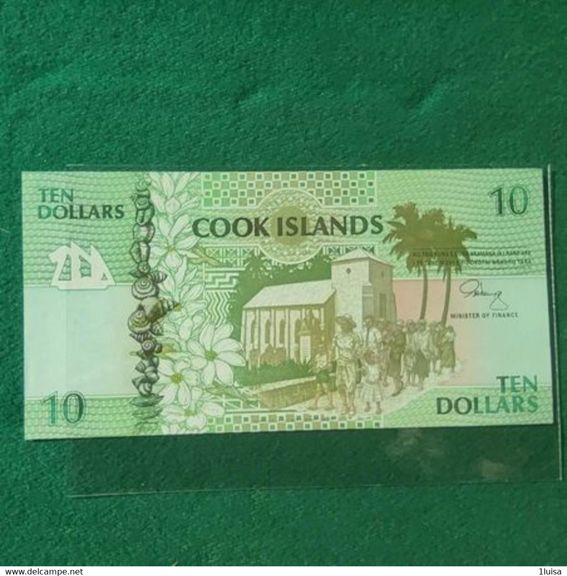 ISOLE COOK 10 DOLLARS - Cookeilanden