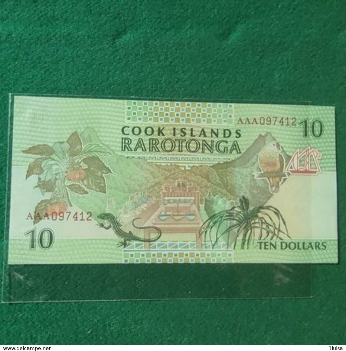 ISOLE COOK 10 DOLLARS - Cook Islands