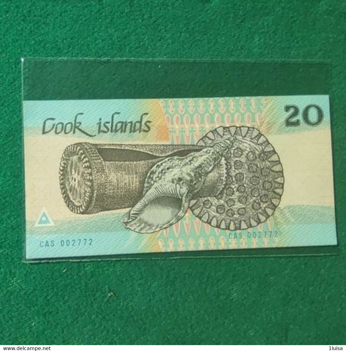 ISOLE COOK 20 DOLLARS - Cookeilanden