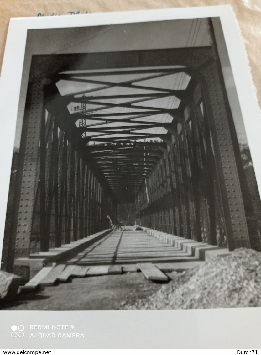 26 PHOTOS PONT DETRUIT  EN RECONSTRUCTION SITUÉ DOLE 39 JURA et aux alentour  DATÉ 1943