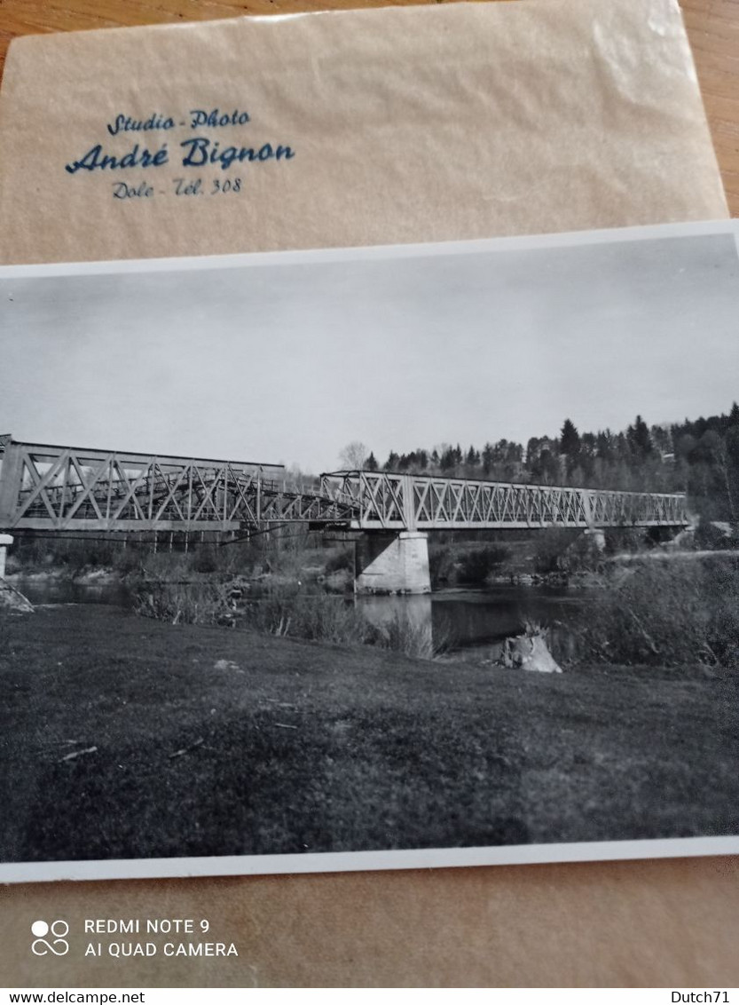 26 PHOTOS PONT DETRUIT  EN RECONSTRUCTION SITUÉ DOLE 39 JURA et aux alentour  DATÉ 1943