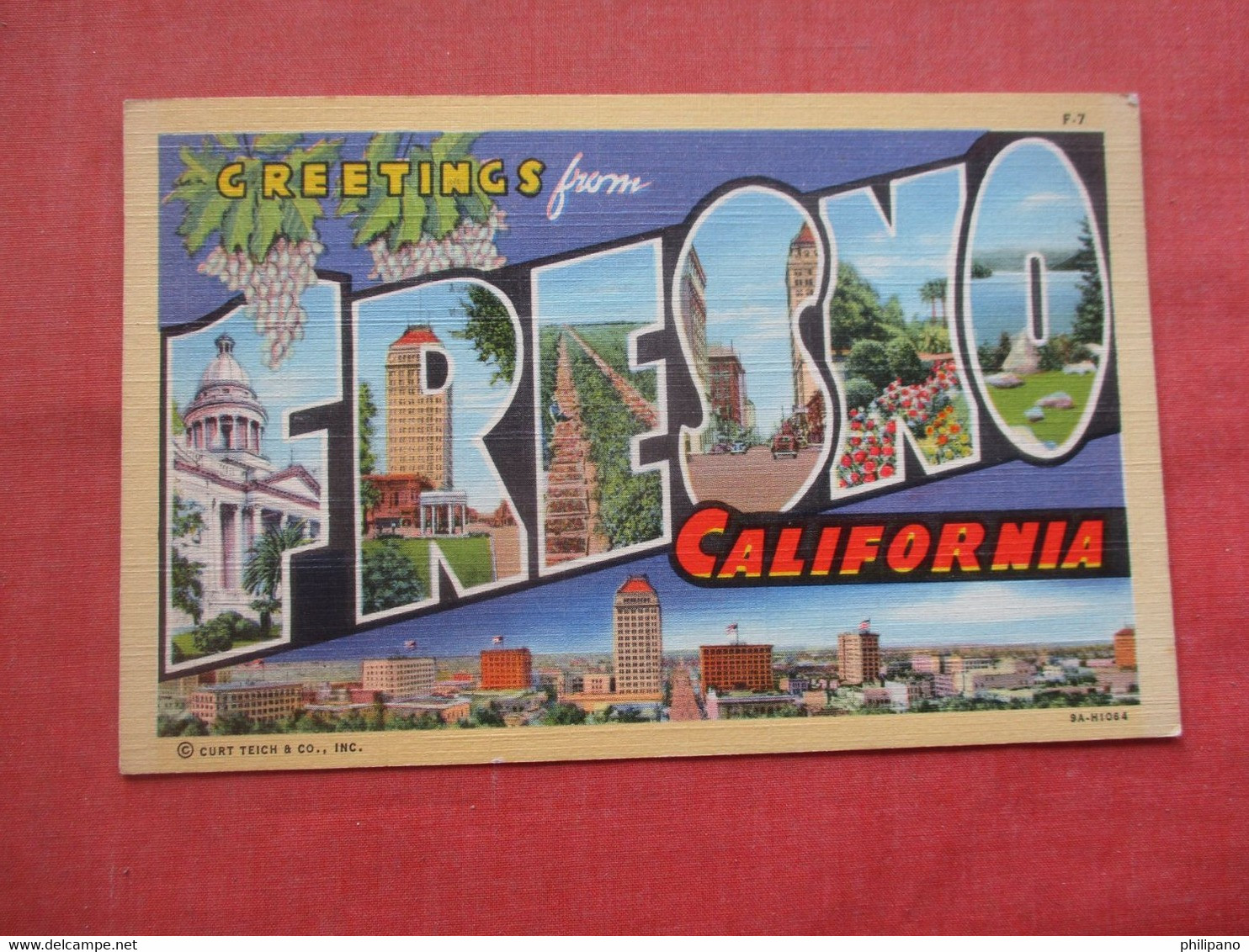 Greetings   Fresno  California > Fresno      Ref  5288 - Fresno