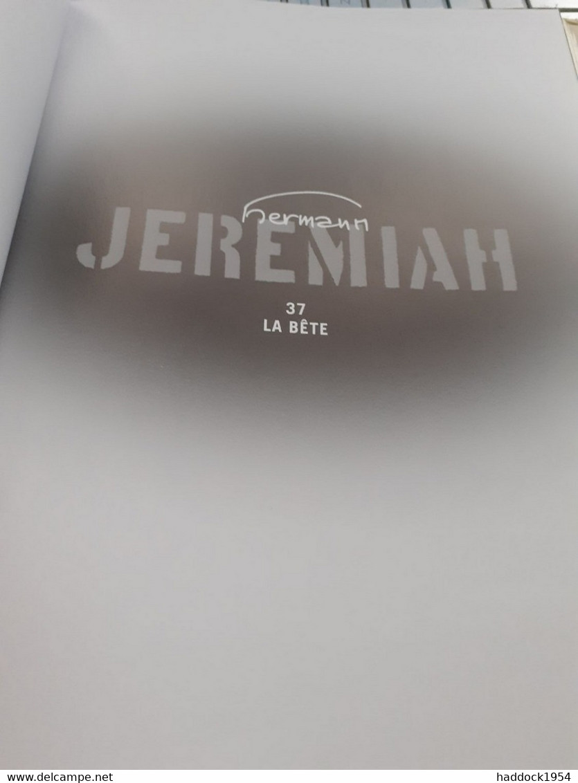 La Bête JEREMIAH HERMANN Dupuis 2019 - Jeremiah