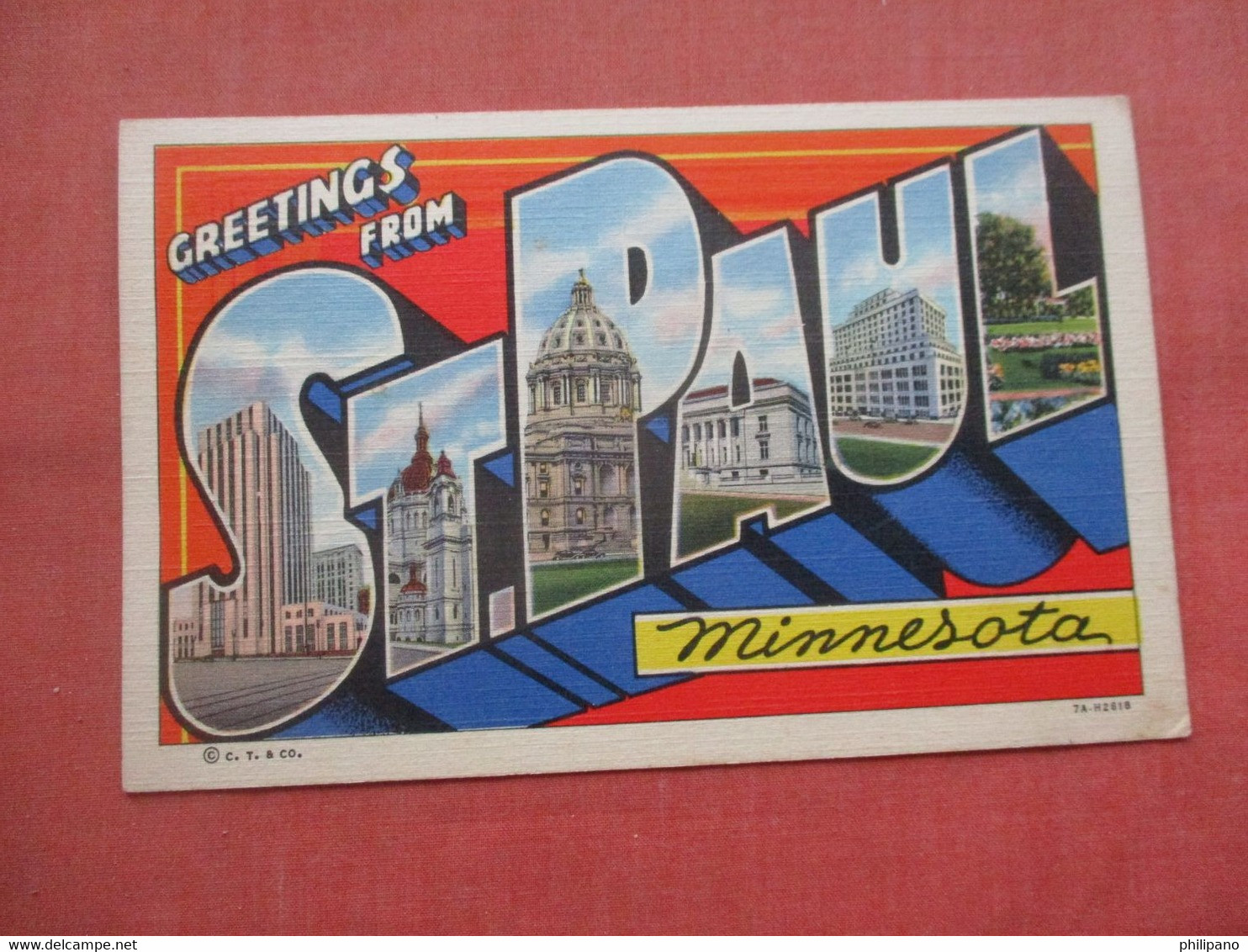 Greetings -  St Paul - Minnesota > St Paul      Ref  5288 - St Paul