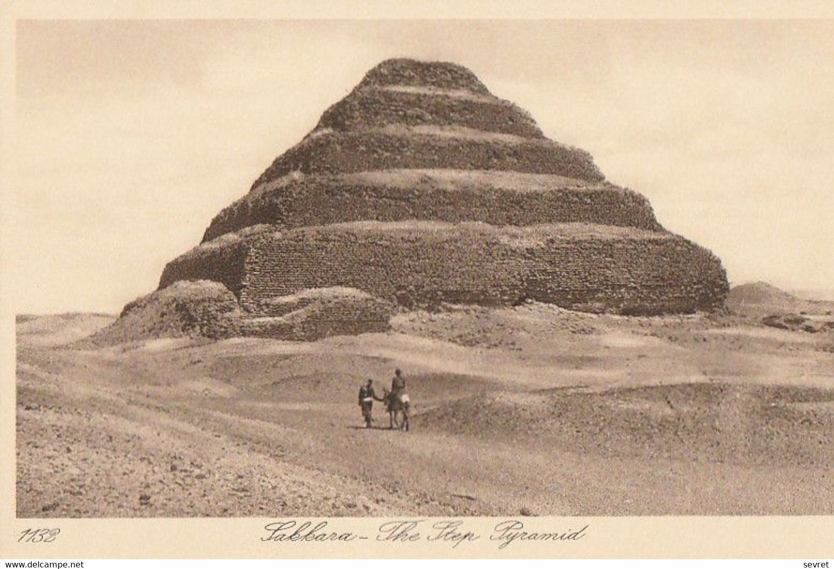 SAKKARA. - The Step Pyramid - Pyramids