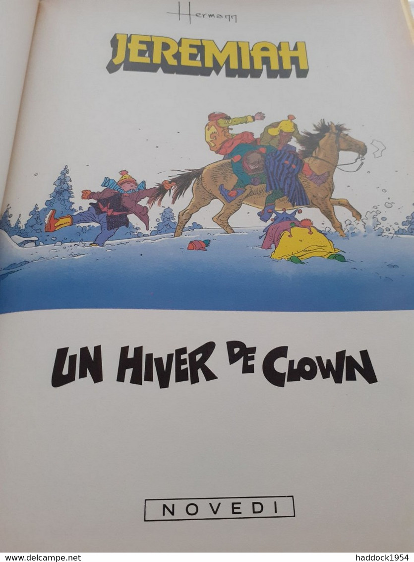 Un Hiver De Clown JEREMIAH HERMANN Novedi 1983 - Jeremiah