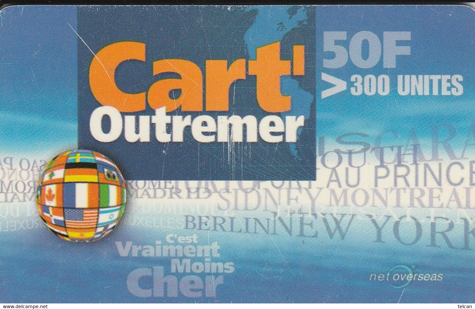 Cart' Outremer 50F  MARTINIQUE? - Antilles (Françaises)