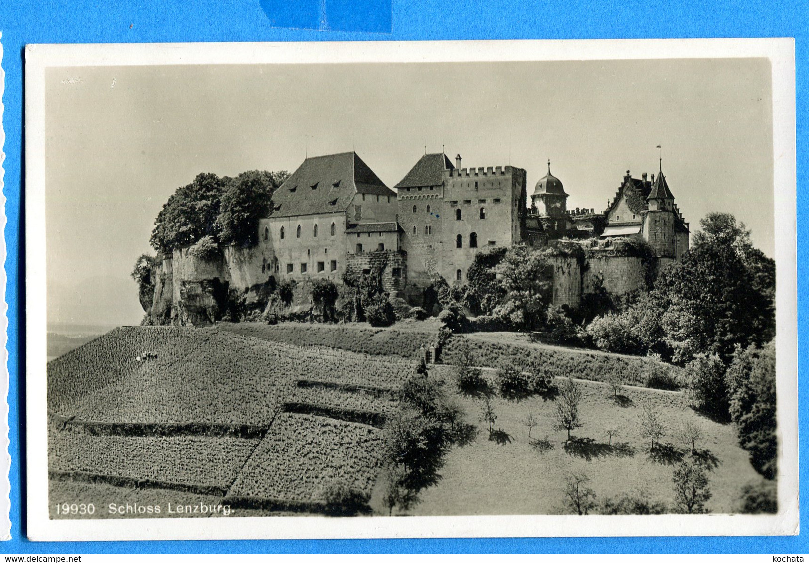 NY912, Lenzburg, Schloss, 19930, Wehrli, Circulée 1930 - Lenzburg