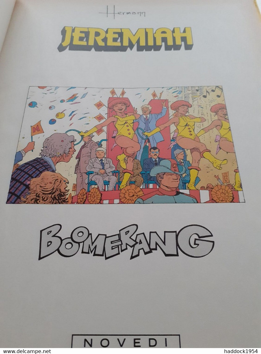 Boomerang JEREMIAH HERMANN Novedi 1984 - Jeremiah