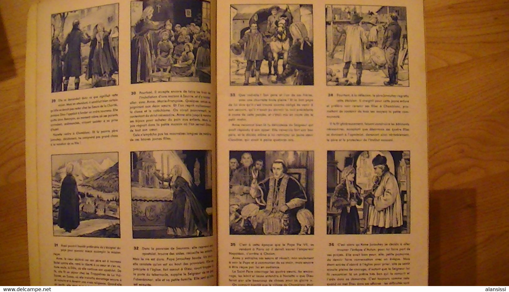 ANNE-MARIE JAVOUHEY Editions Fleurus "Belles Histoires Et Belles Vies" .60 PAGES Illustrations Robert RIGOT 1950 - Otros & Sin Clasificación