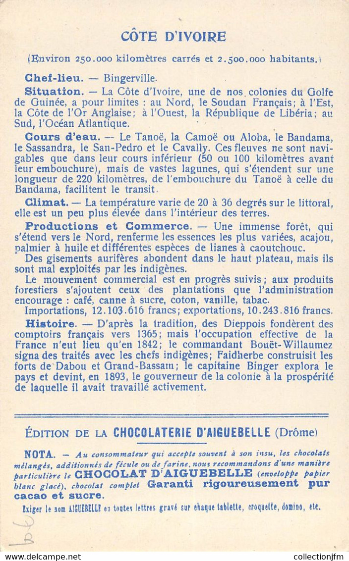 CPA COTE D IVOIRE - Côte-d'Ivoire