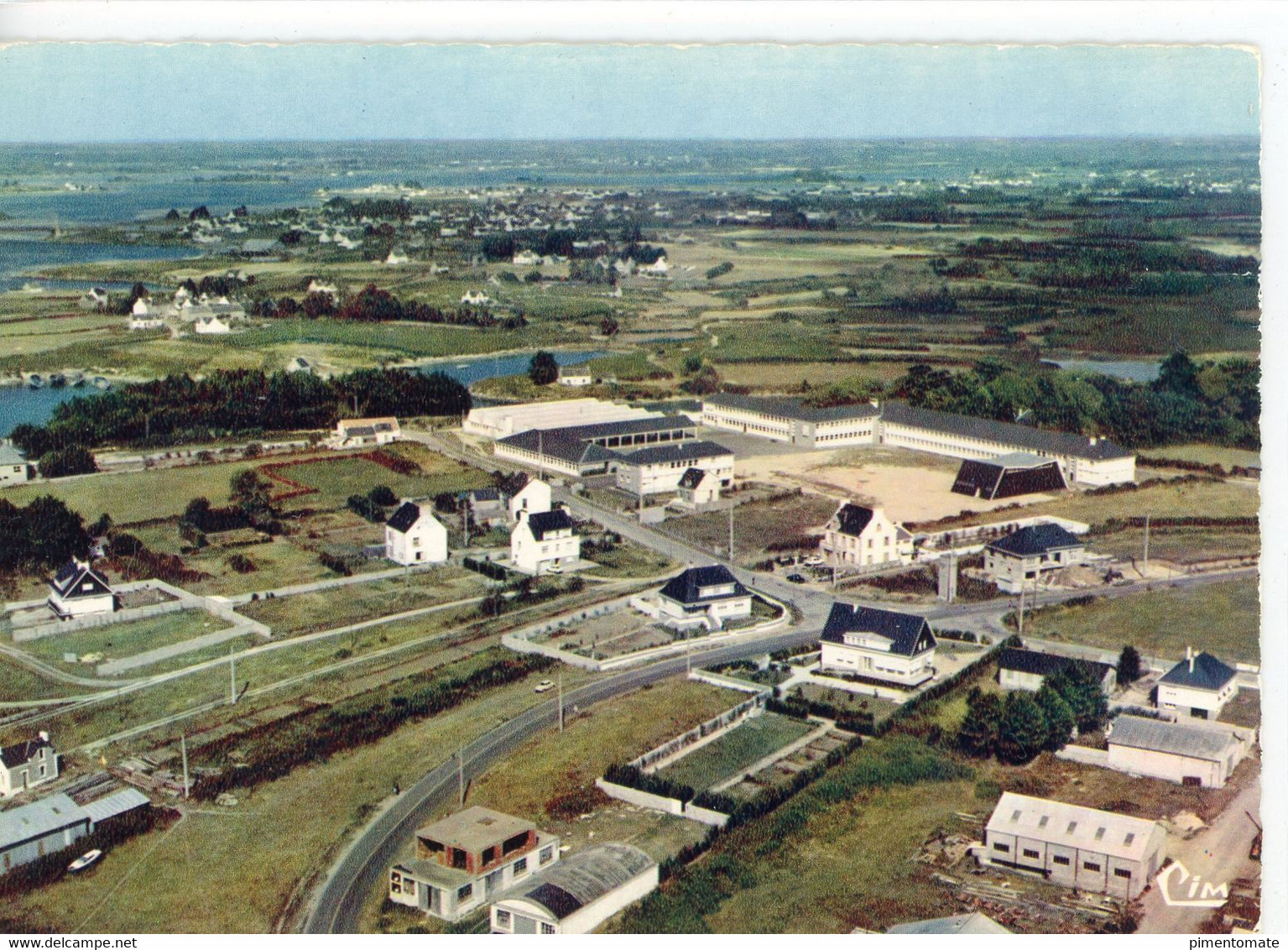 ETEL VUE GENERALE AERIENNE DU CENTRE TECHNIQUE - Etel