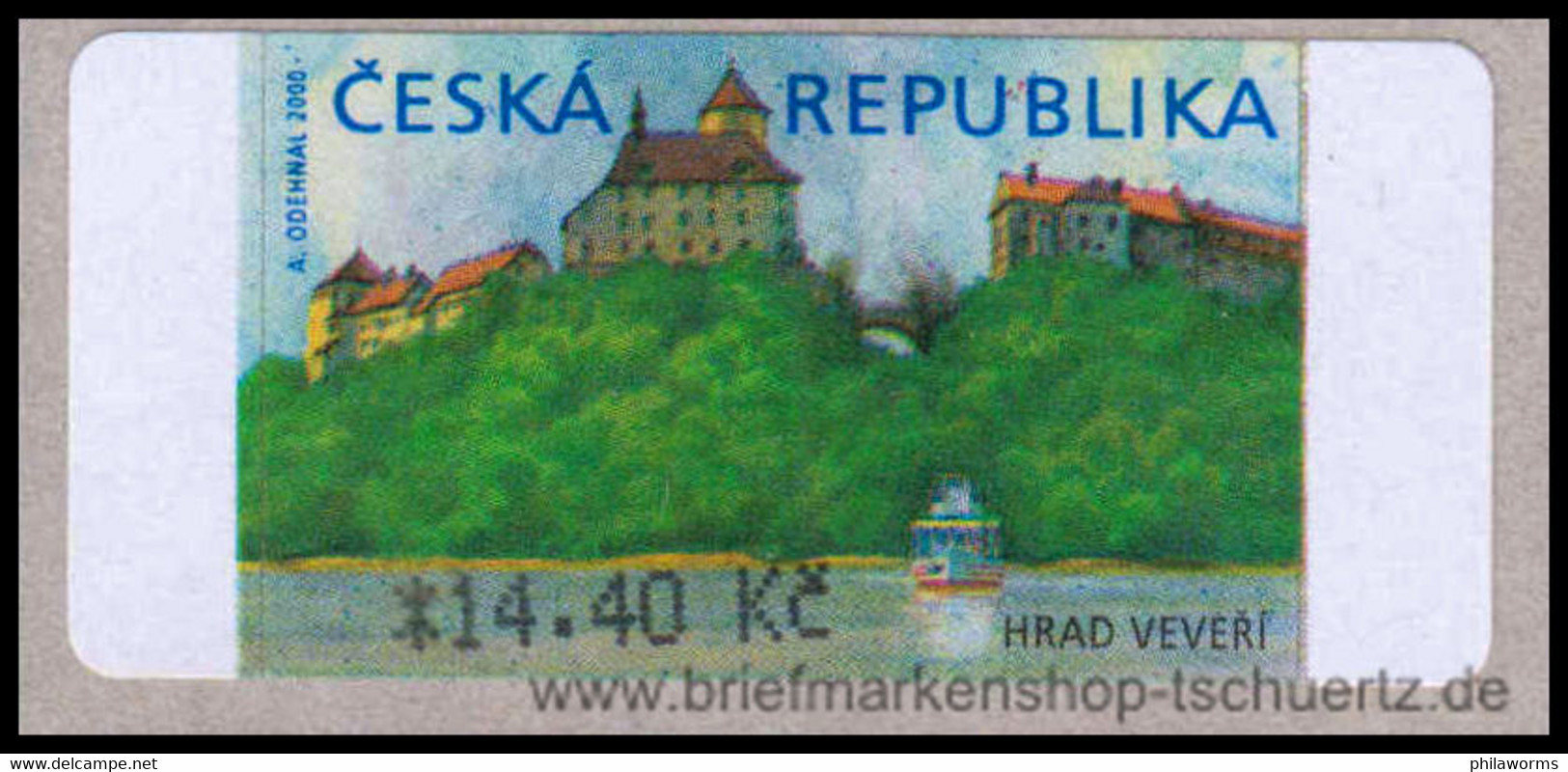Tschechien 2000, Mi. ATM 1.2 e S6 **