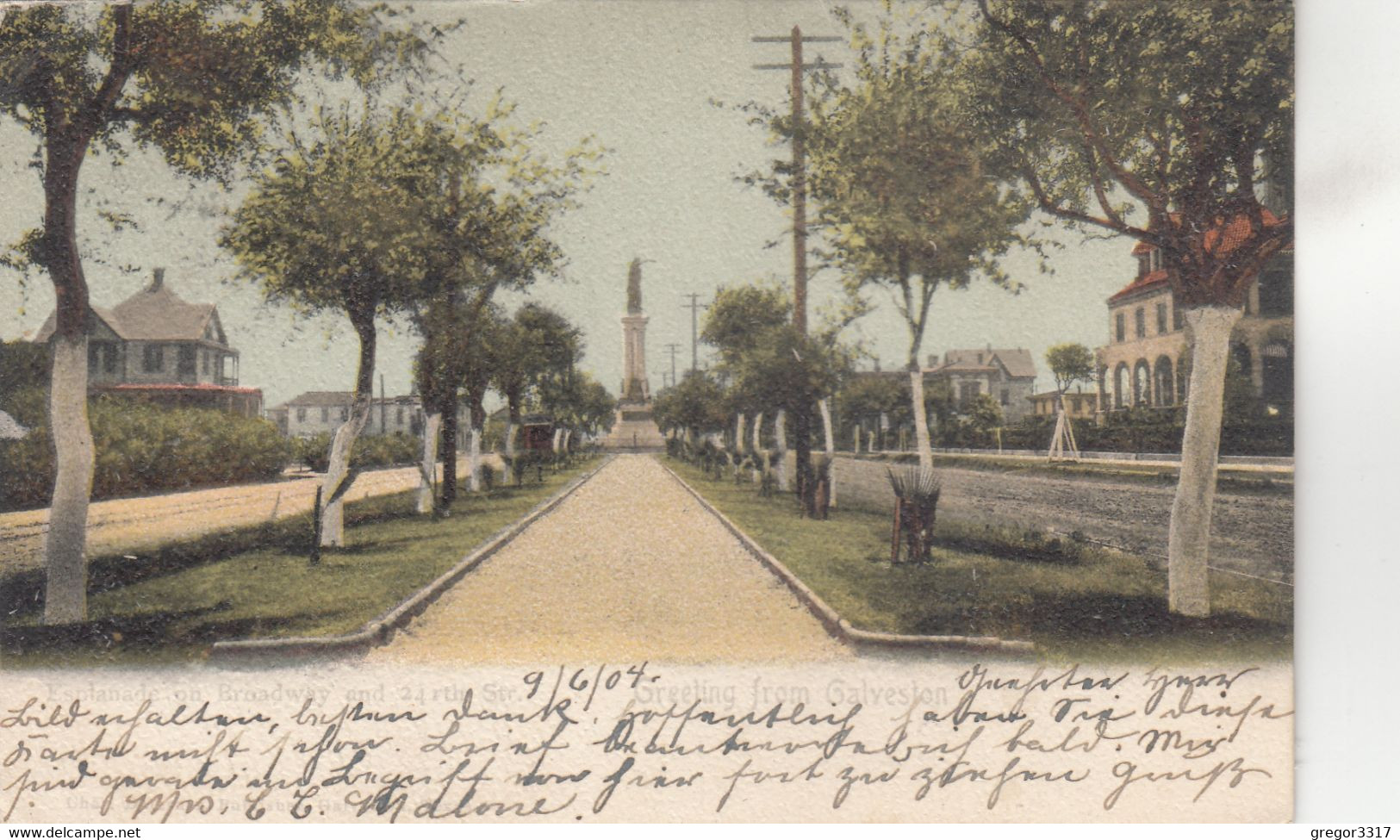 A2432) Greeting From GALVESTON - LITHO 1904 - Galveston