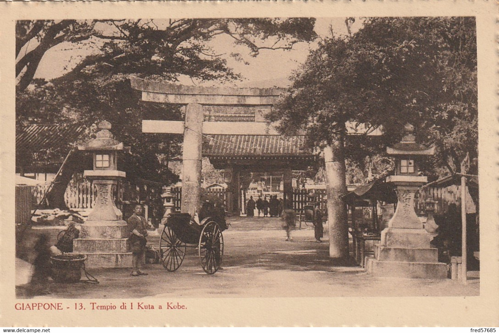 JAPON - KOBE - MISSIONI ESTERE DI MILANO - TEMPIO DI I KUTA - TRES BON ETAT - Kobe