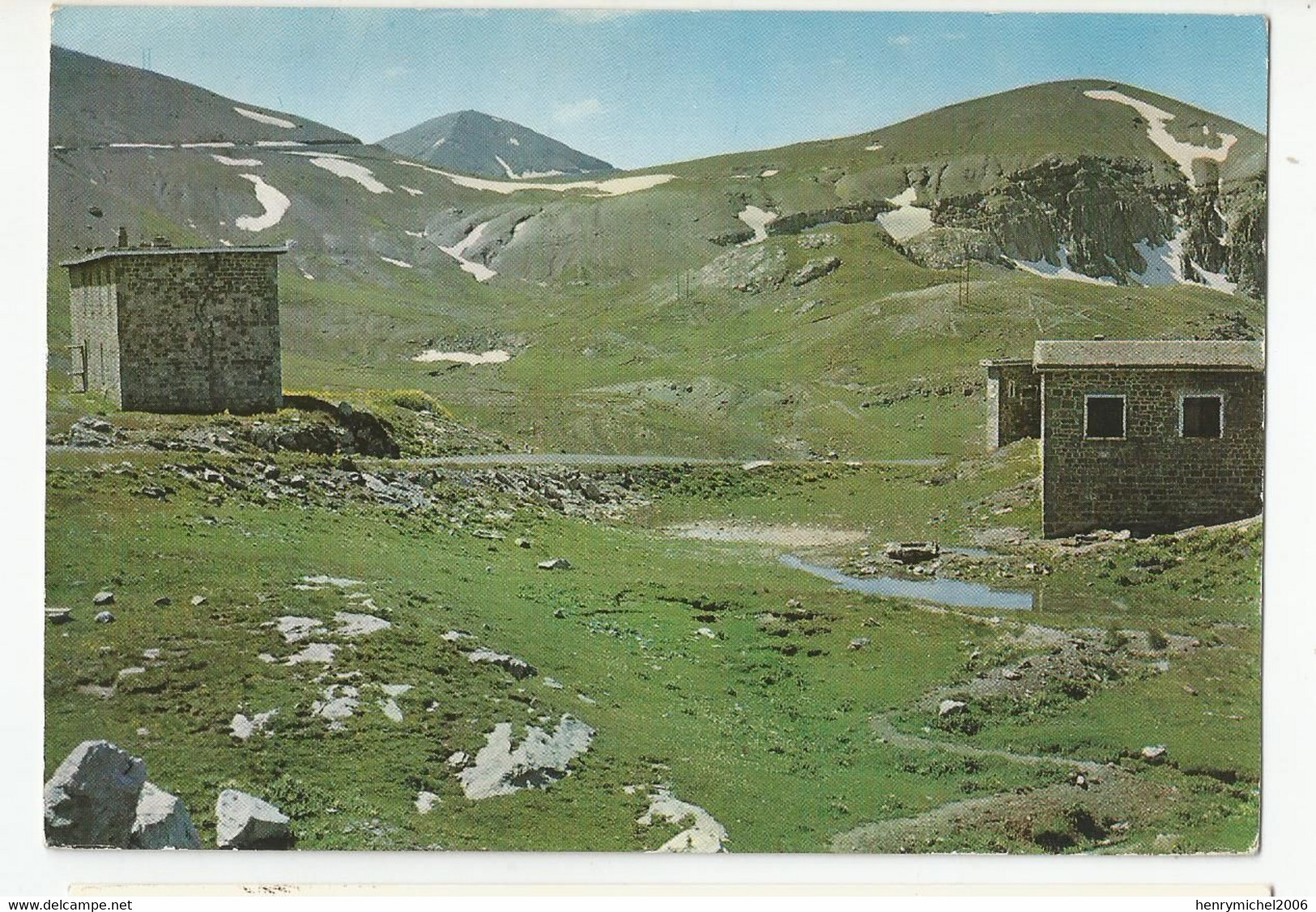 06 Col De Restefond La Bonette Les Casernes Route Impériale De Nice A Briançon - Autres & Non Classés