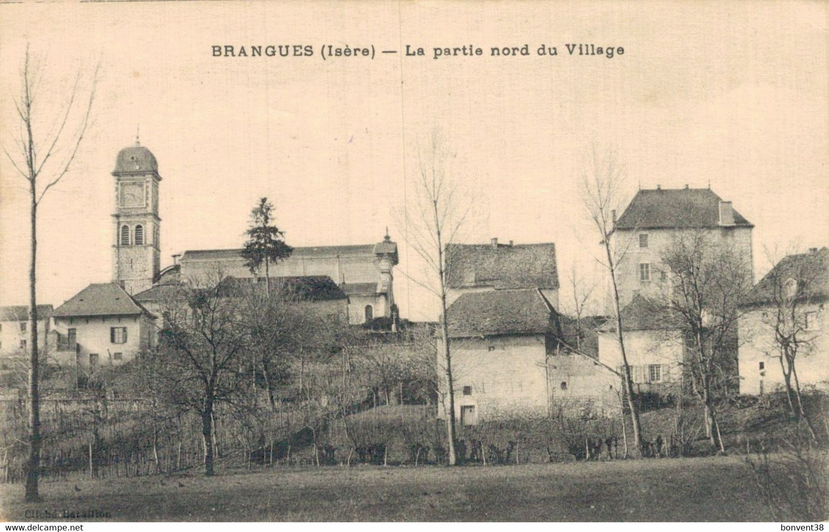 H1511 - BRANGUES - D38 - La Partie Nord Du Village - Brangues