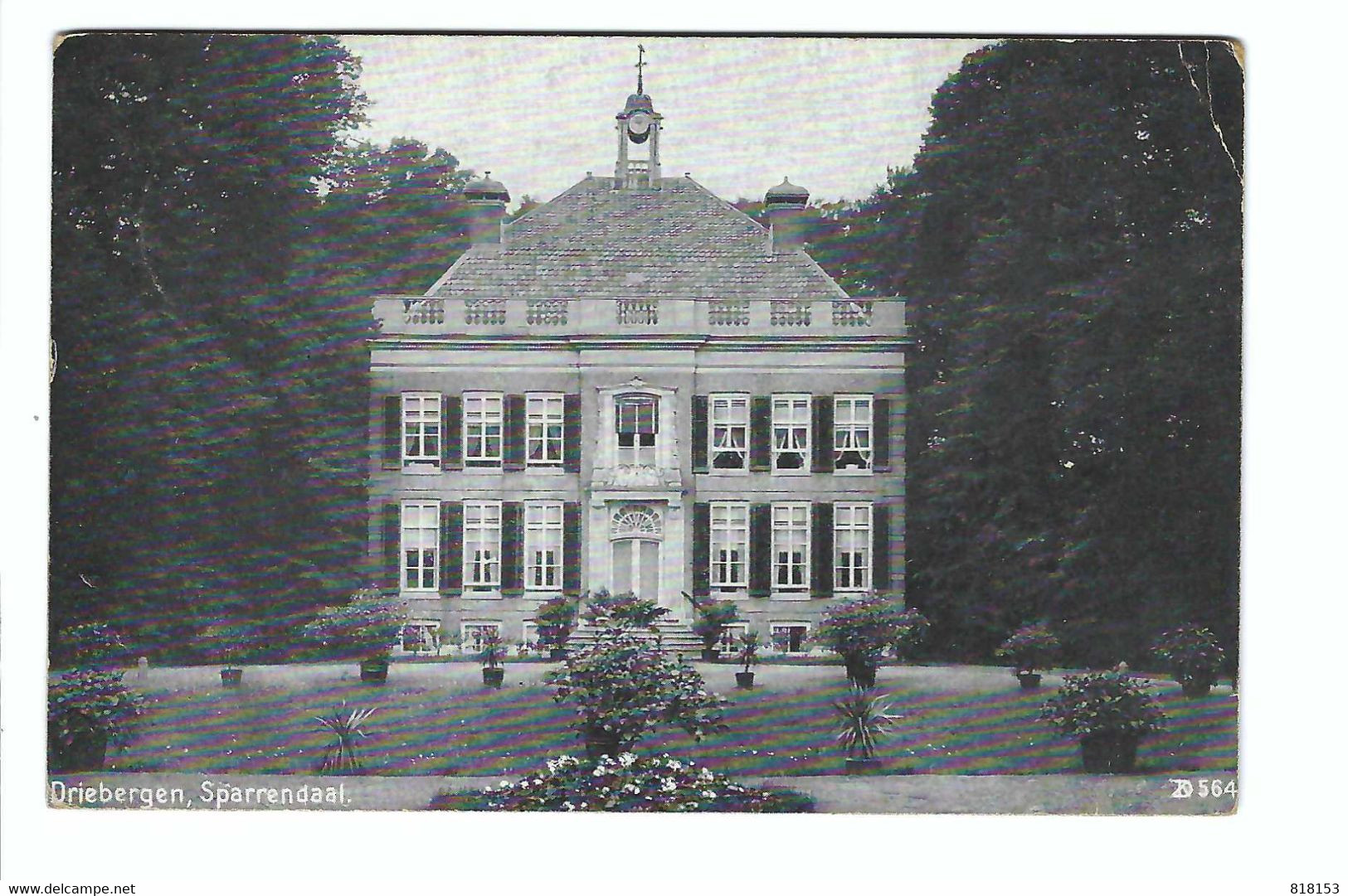 Driebergen , Sparrendaal 1914 - Driebergen – Rijsenburg