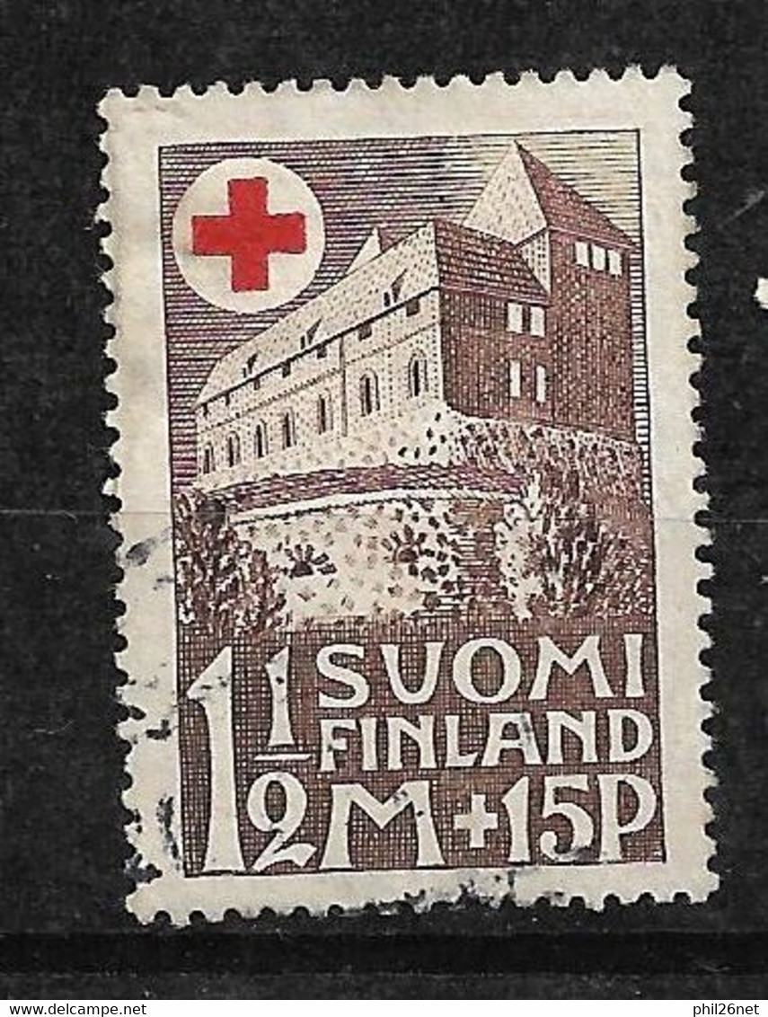 Finlande   N°  162  Croix Rouge     Oblitéré   B/TB   Voir  Scans    - Used Stamps