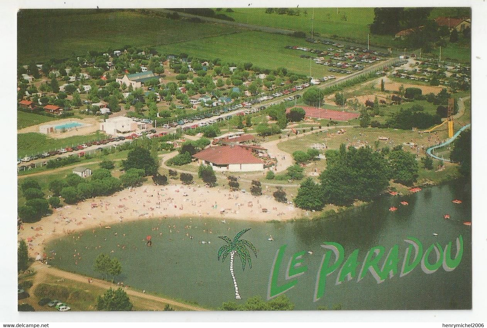 24 Dordogne Parcoul Le Paradou Parc De Loisirs Camping Sur La Rn 674 - Other & Unclassified