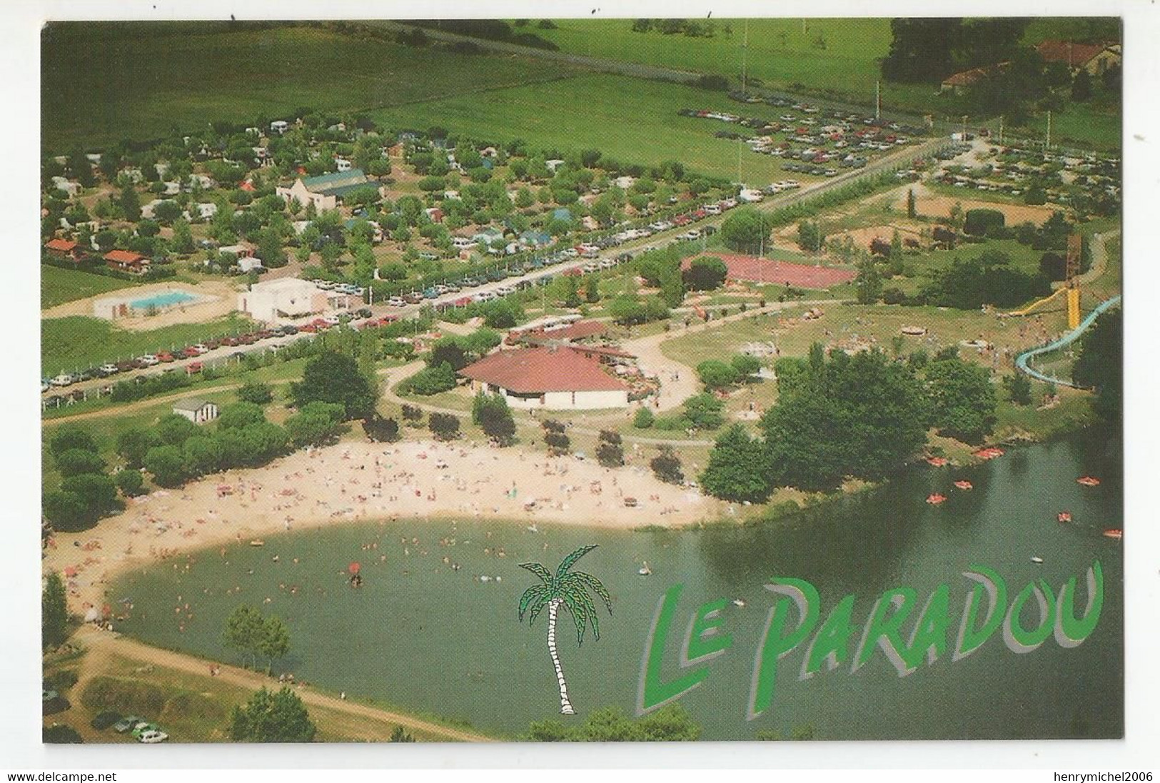 24 Dordogne Parcoul Le Paradou Parc De Loisirs Camping Sur La Rn 674 - Autres & Non Classés