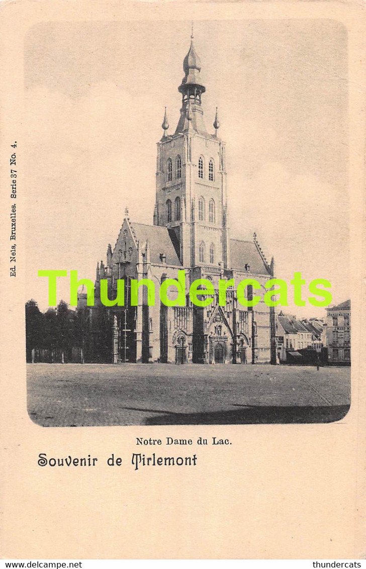 CPA TIENEN TIRLEMONT SOUVENIR DE NOTRE DAME DU LAC  NELS SERIE 37 NO 4 - Tienen